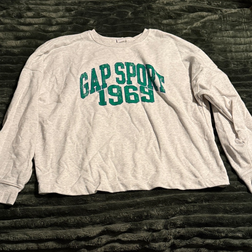 GAP Sports Fleece Crewneck Top